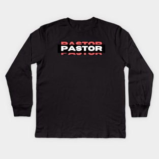 Pastor | Christian Kids Long Sleeve T-Shirt